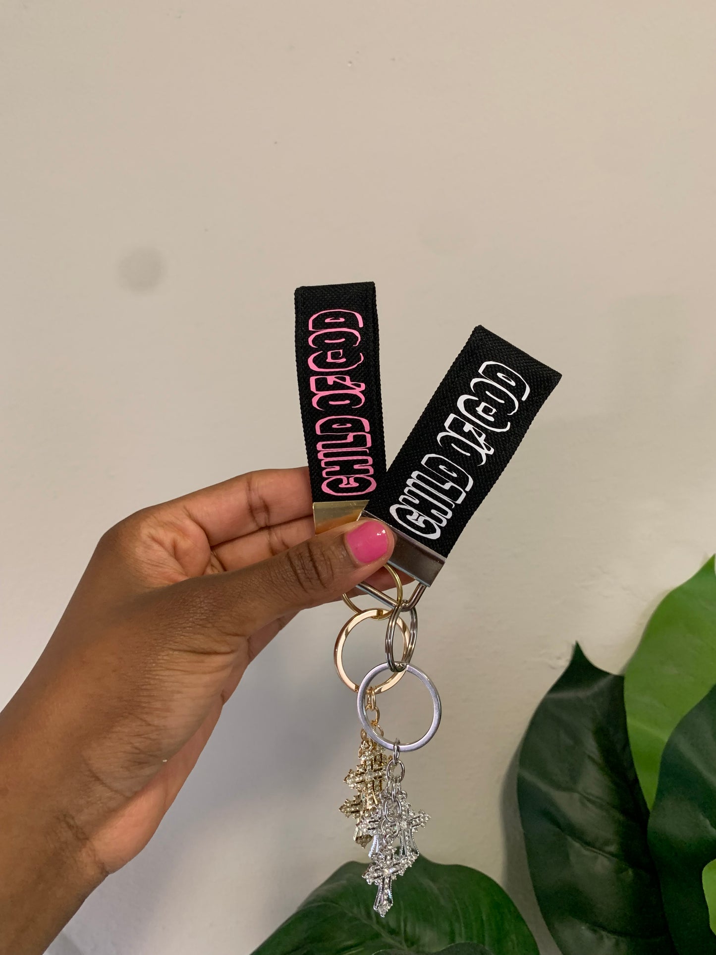 Mini Child Of God Keychain,Christian Faith Streetwear Style