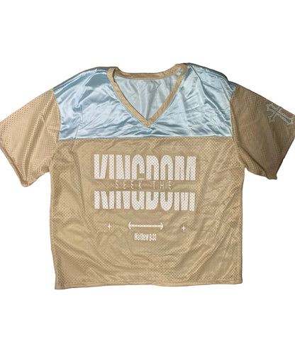 633 Jersey, Mesh Graphic Seek the Kingdom Top