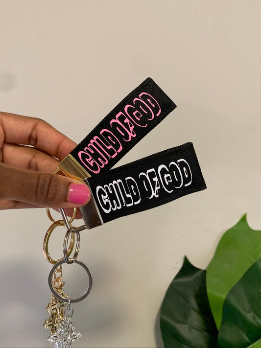 Mini Child Of God Keychain,Christian Faith Streetwear Style